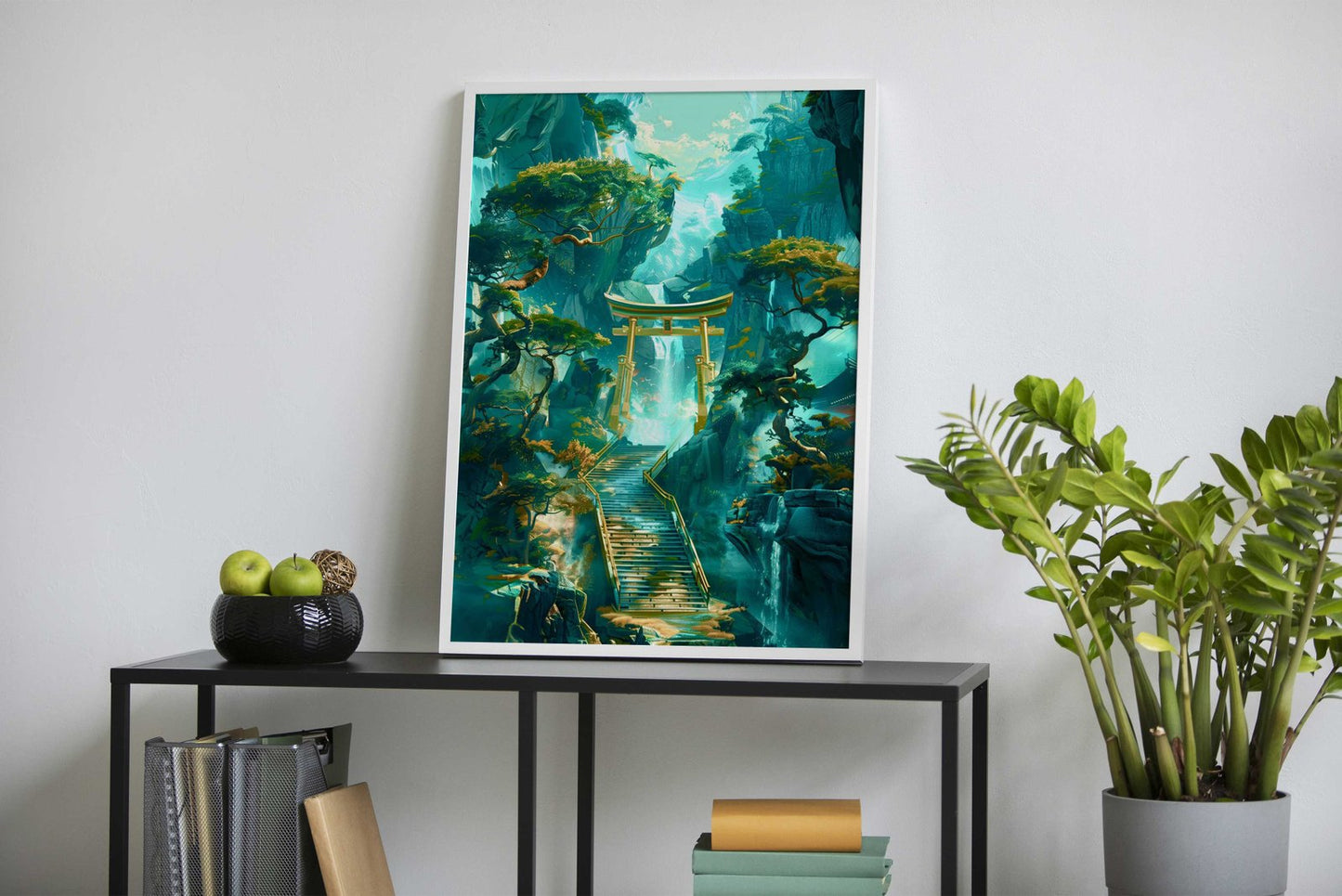 Mystical Asian landscape Asian Style Poster |  Wall Art for Home & Office | High-Quality Print - High-Quality Visual Display