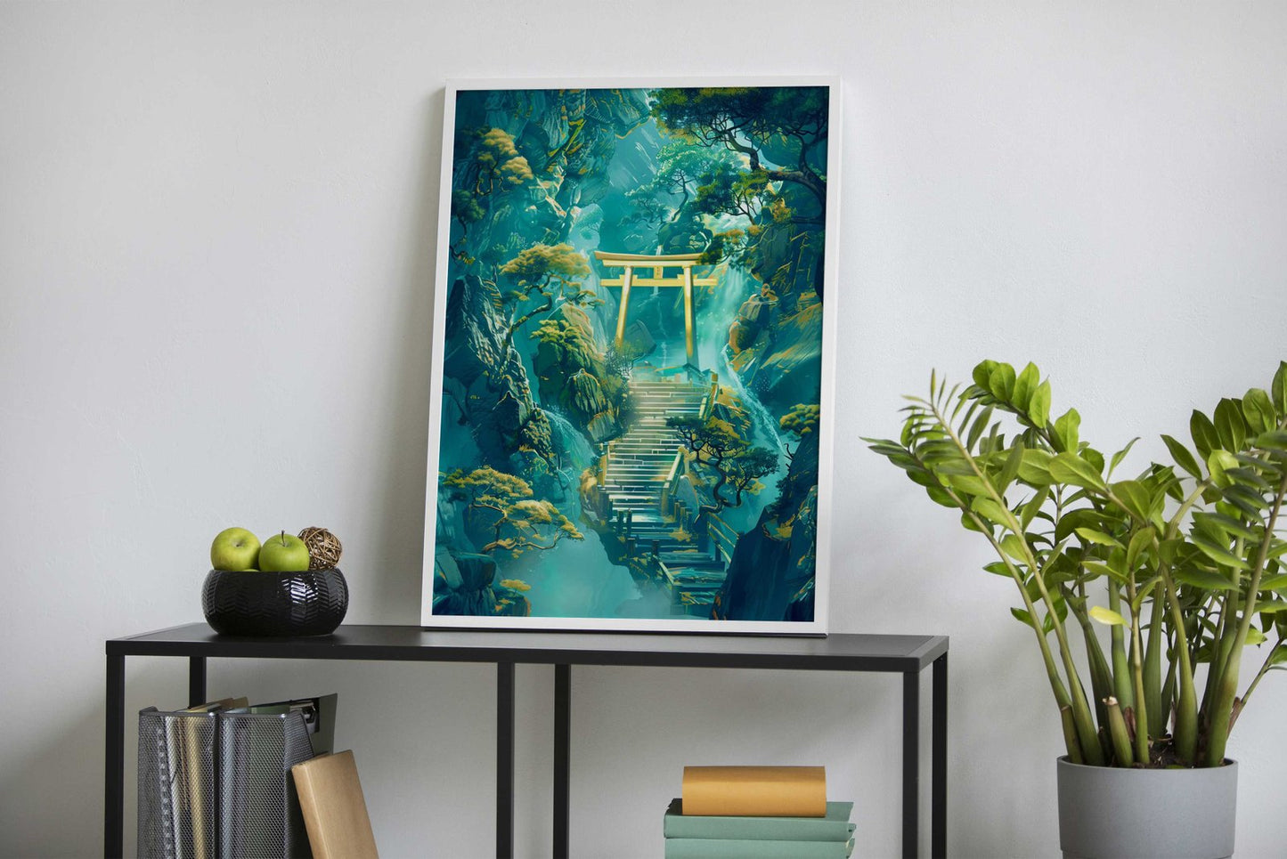 Mystical Forest art Asian Style Poster | Wall Ar t for Home & Office | High-Quality Print - High-Quality Visual Display
