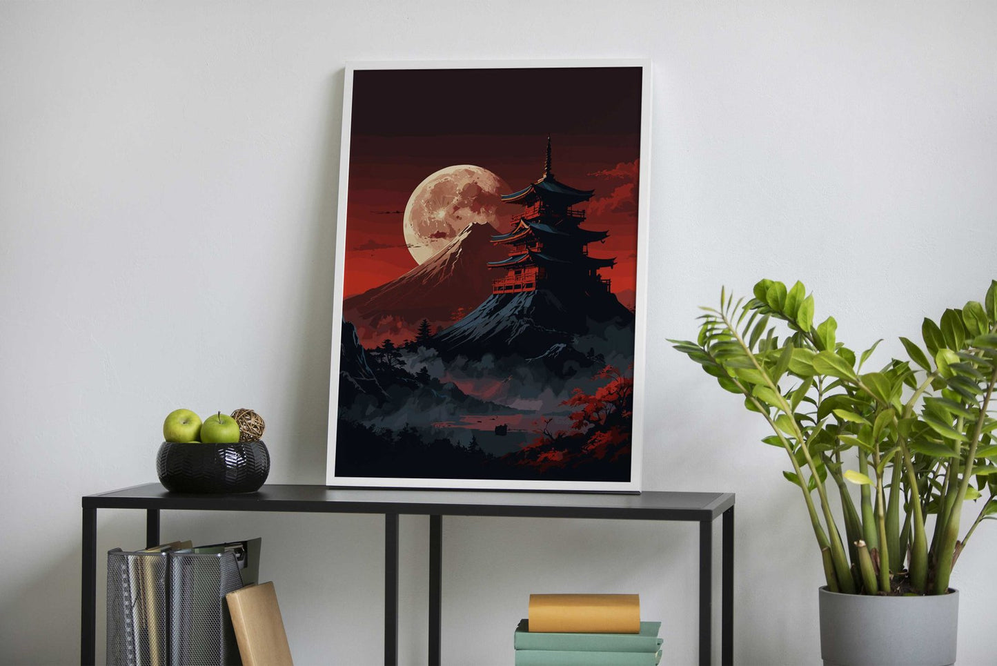 Mystical Japanese Shrine Asian Style Poster |  Wall Art for Home & Office | High-Quality Print - High-Quality Visual Display