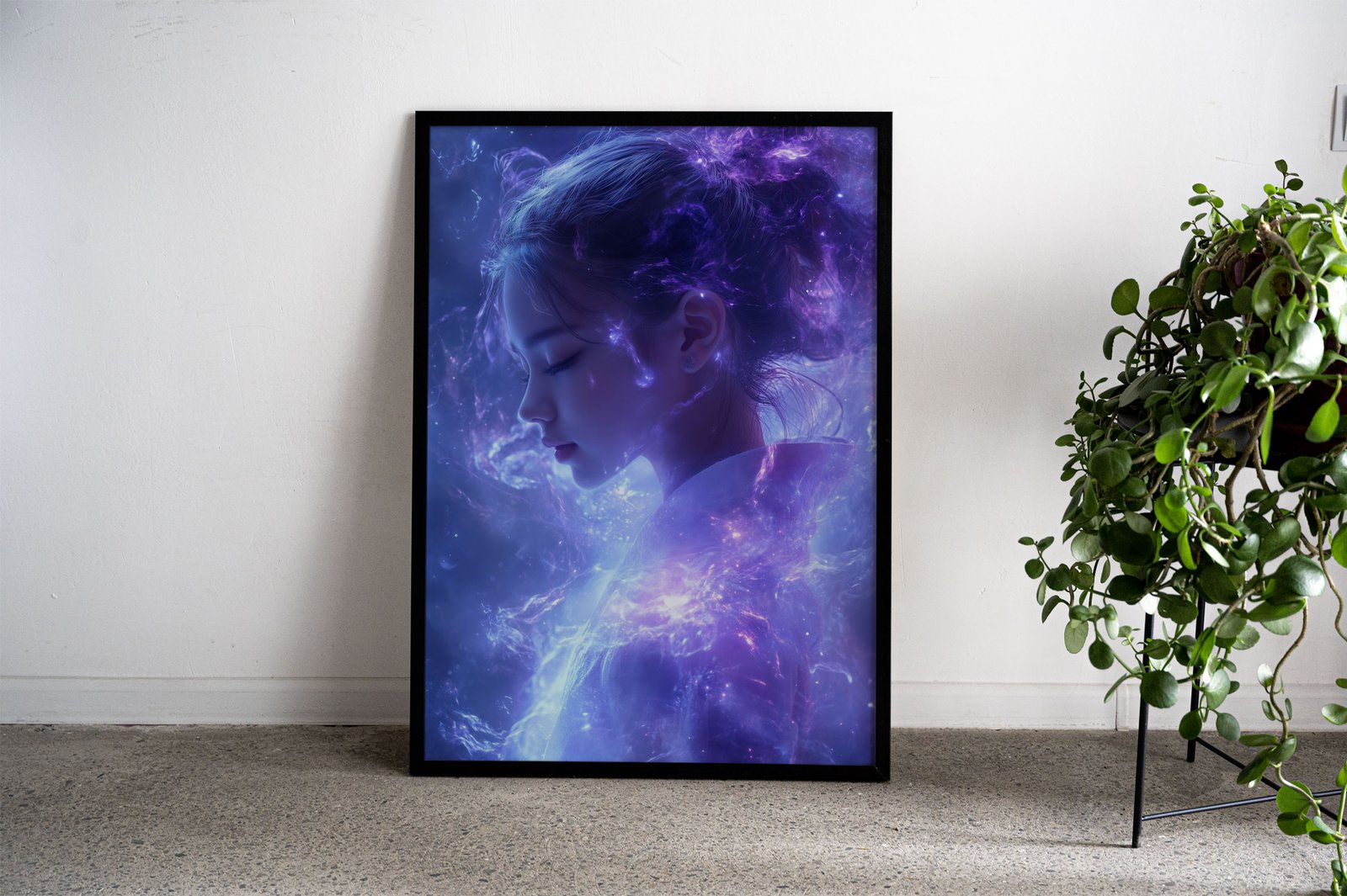 Mystical Samurai Asian Style Poster | Wall Art  for Home & Office | High-Quality Print - High-Quality Visual Display