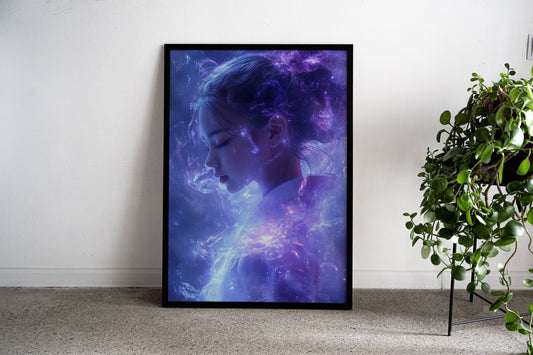 Mystical Samurai Asian Style Poster | Wall Art  for Home & Office | High-Quality Print - High-Quality Visual Display