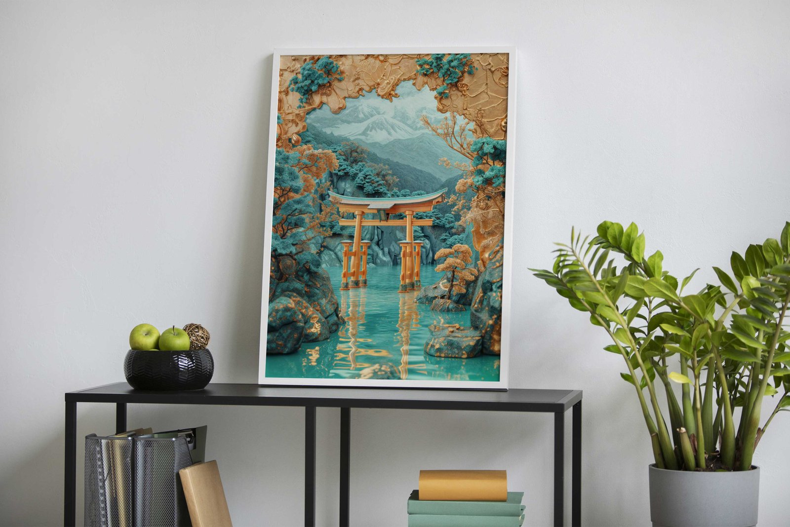 Mystical Torii Gate Asian Style Poster | Wall Ar t for Home & Office | High-Quality Print - High-Quality Visual Display