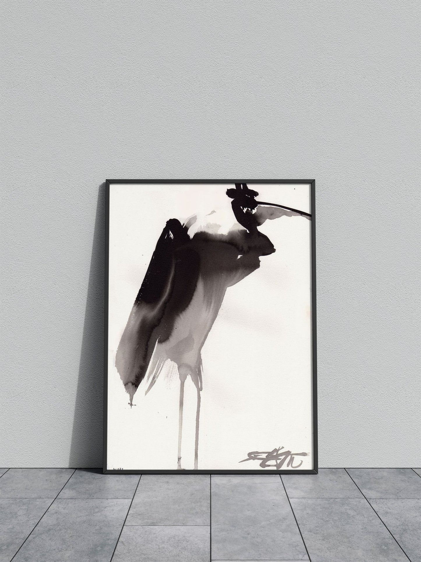 N933 Funny Bird Asian Style Poster | Wall Art f or Home & Office | High-Quality Print - High-Quality Visual Display