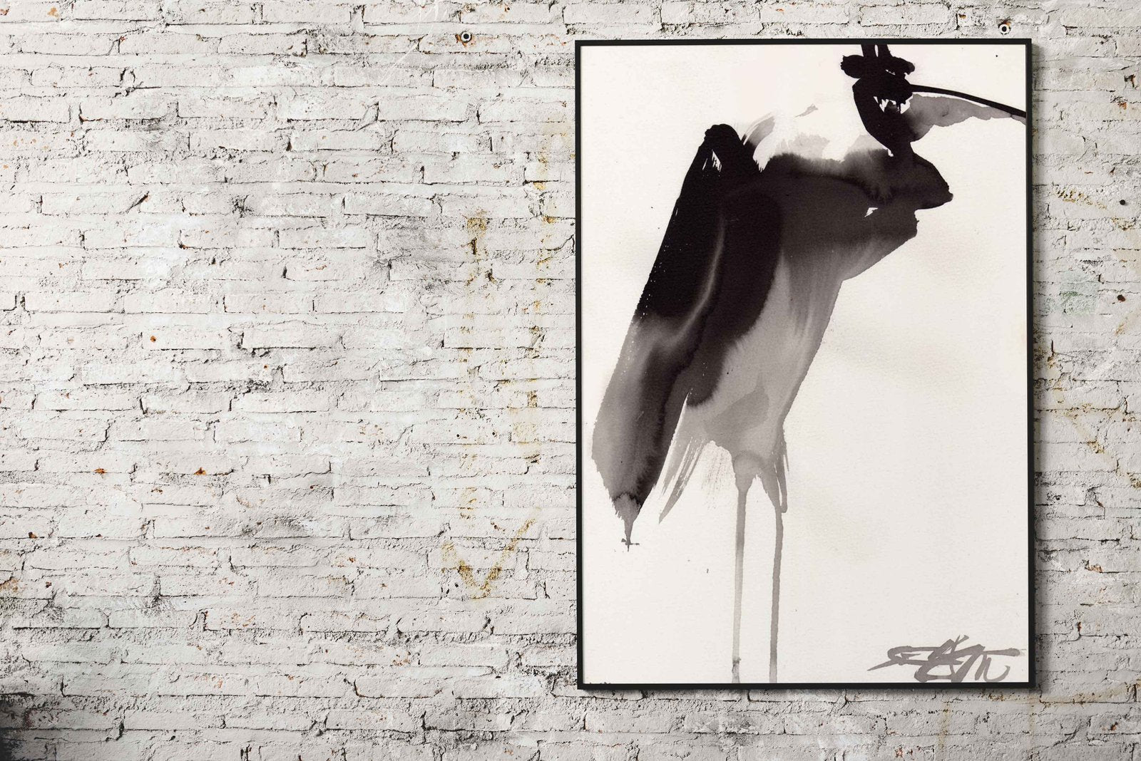 N933 Funny Bird Asian Style Poster | Wall Art f or Home & Office | High-Quality Print - High-Quality Visual Display