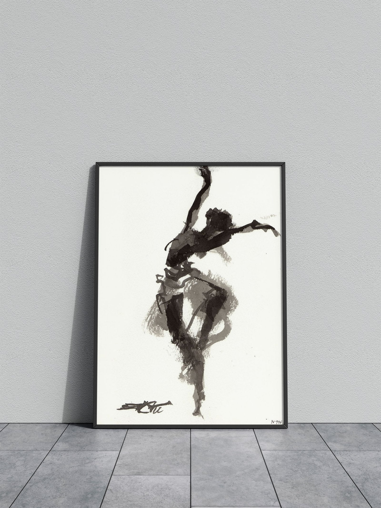 N946 Ballet Asian Style Poster | Wall Art for H ome & Office | High-Quality Print - High-Quality Visual Display