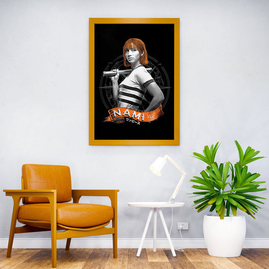 Nami Minimal Skull Asian Style Poster | Wall Ar t for Home & Office | High-Quality Print - High-Quality Visual Display