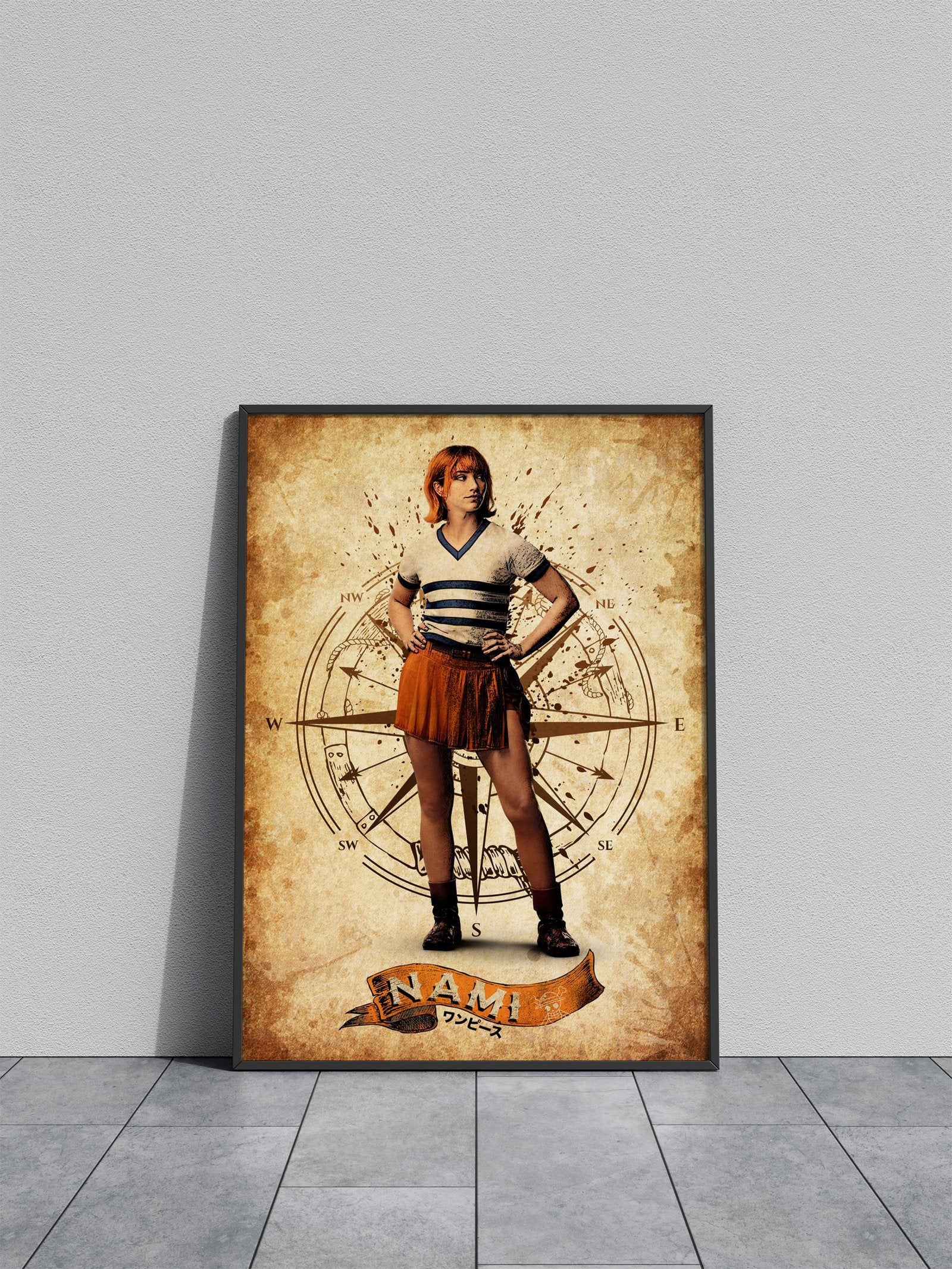 Nami Asian Style Poster | Wall Art for Home &  Office | High-Quality Print - High-Quality Visual Display