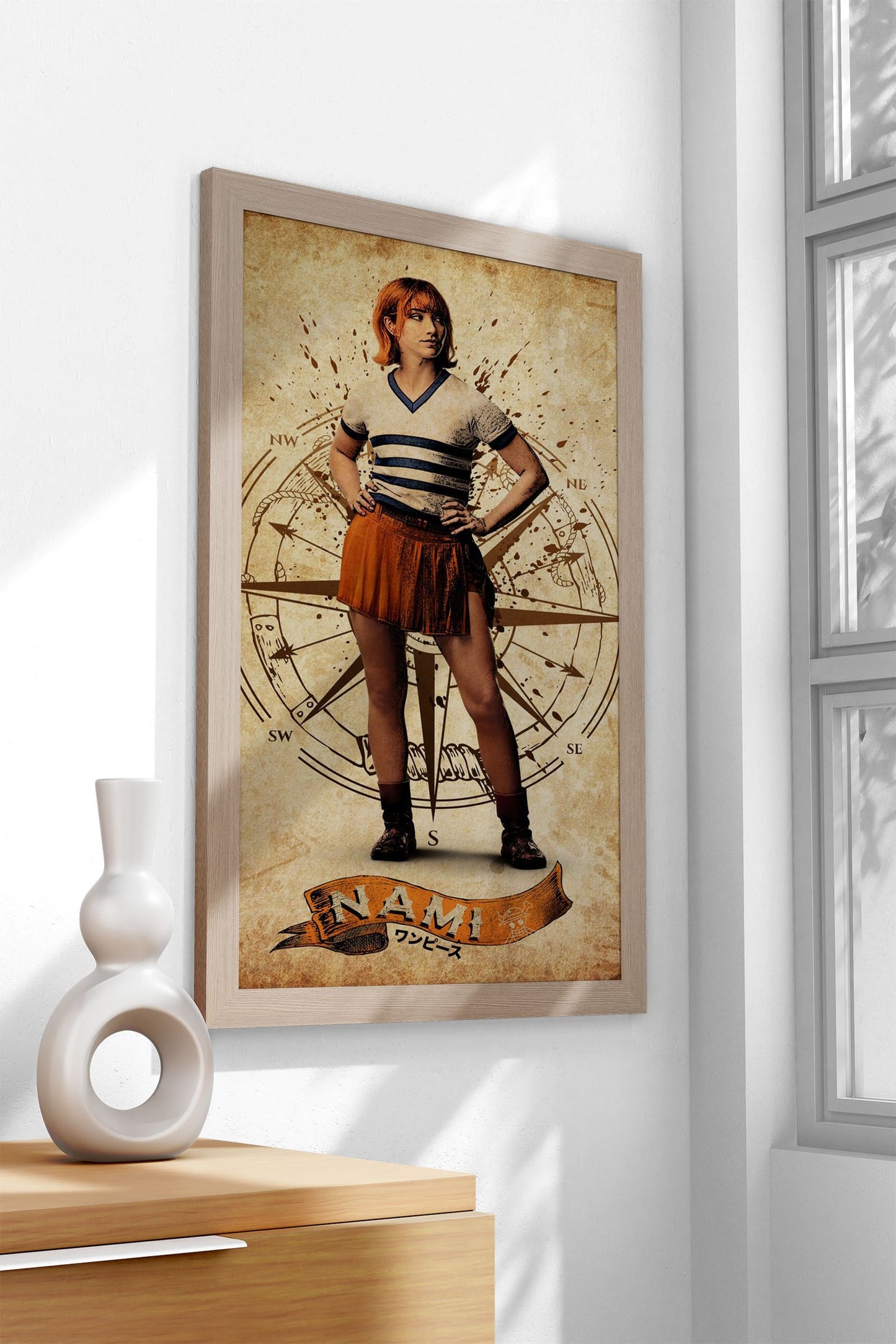 Nami Asian Style Poster | Wall Art for Home &  Office | High-Quality Print - High-Quality Visual Display