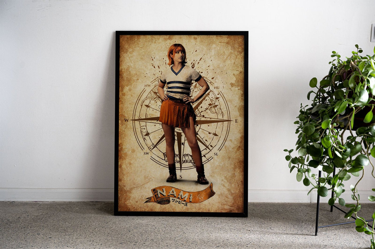 Nami Asian Style Poster | Wall Art for Home &  Office | High-Quality Print - High-Quality Visual Display