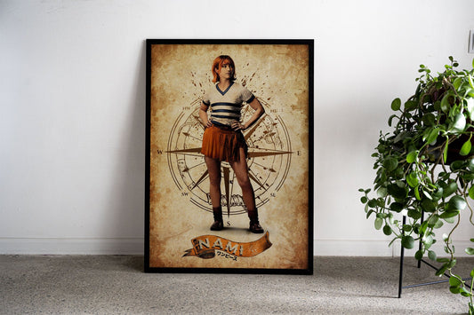 Nami Asian Style Poster | Wall Art for Home &  Office | High-Quality Print - High-Quality Visual Display