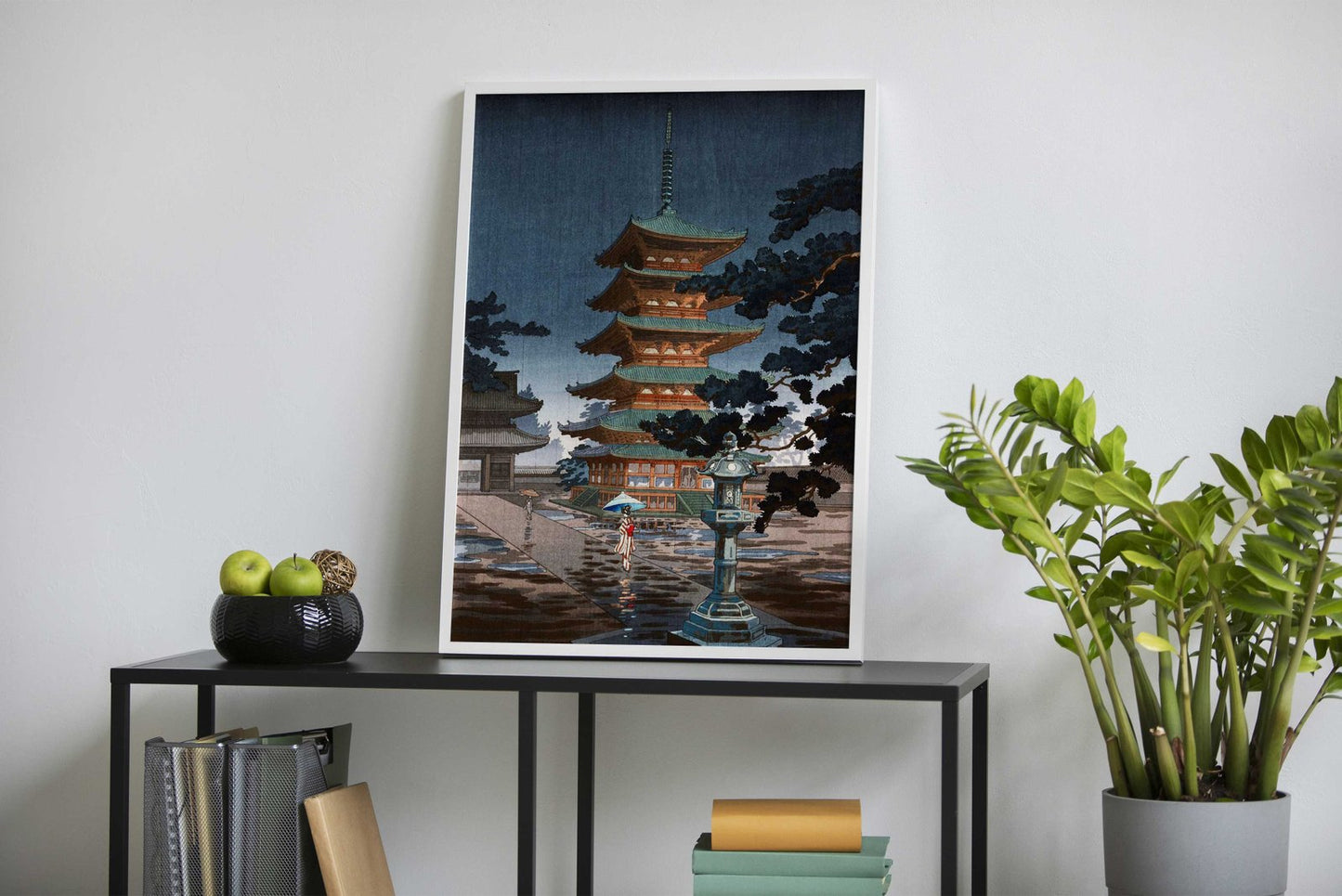 Nara Horyuji Temple Asian Style Poster | Wall  Art for Home & Office | High-Quality Print