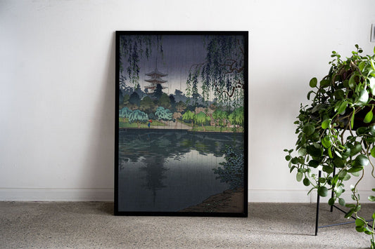 Nara Kofukuji Temple Asian Style Poster | Wall  Art for Home & Office | High-Quality Print - High-Quality Visual Display