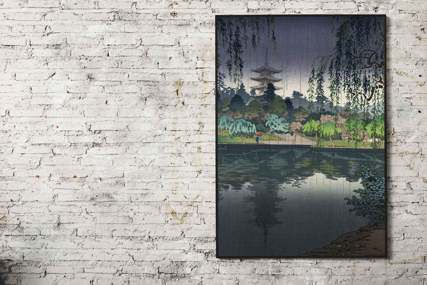 Nara Kofukuji Temple Asian Style Poster | Wall  Art for Home & Office | High-Quality Print - High-Quality Visual Display