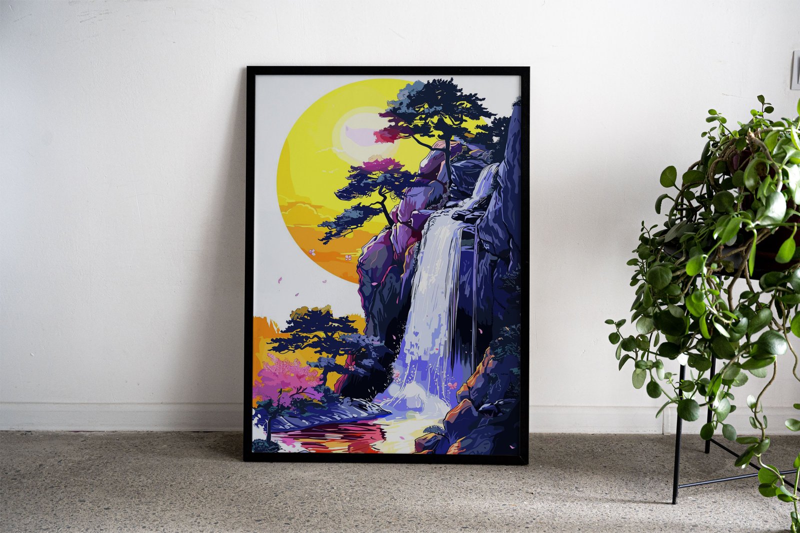 Natural Beauty Asian Style Poster | Wall Art for  Home & Office | High-Quality Print - High-Quality Visual Display