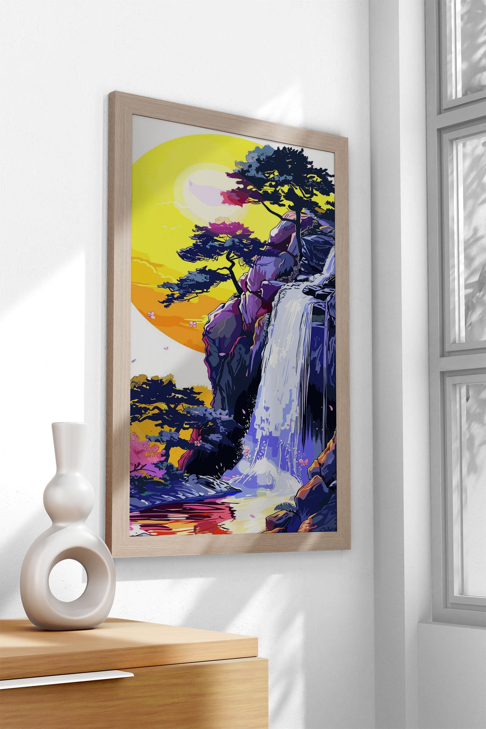 Natural Beauty Asian Style Poster | Wall Art for  Home & Office | High-Quality Print - High-Quality Visual Display