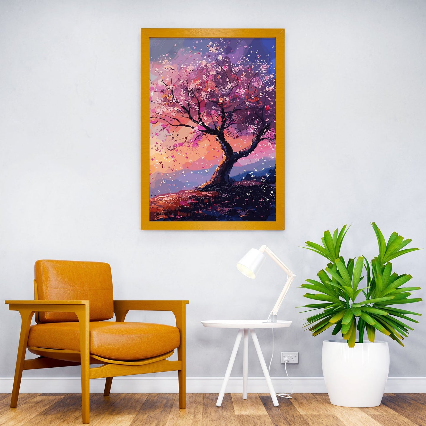 Natural Japan Tree Asian Style Poster | Wall A rt for Home & Office | High-Quality Print - High-Quality Visual Display