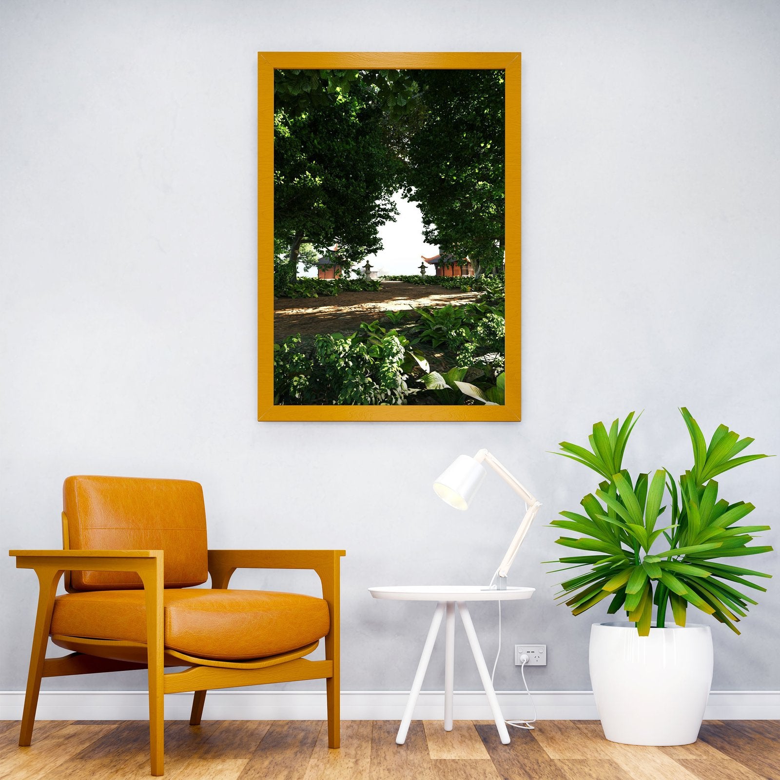 Nature Homes Asian Style Poster | Wall Art for  Home & Office | High-Quality Print - High-Quality Visual Display