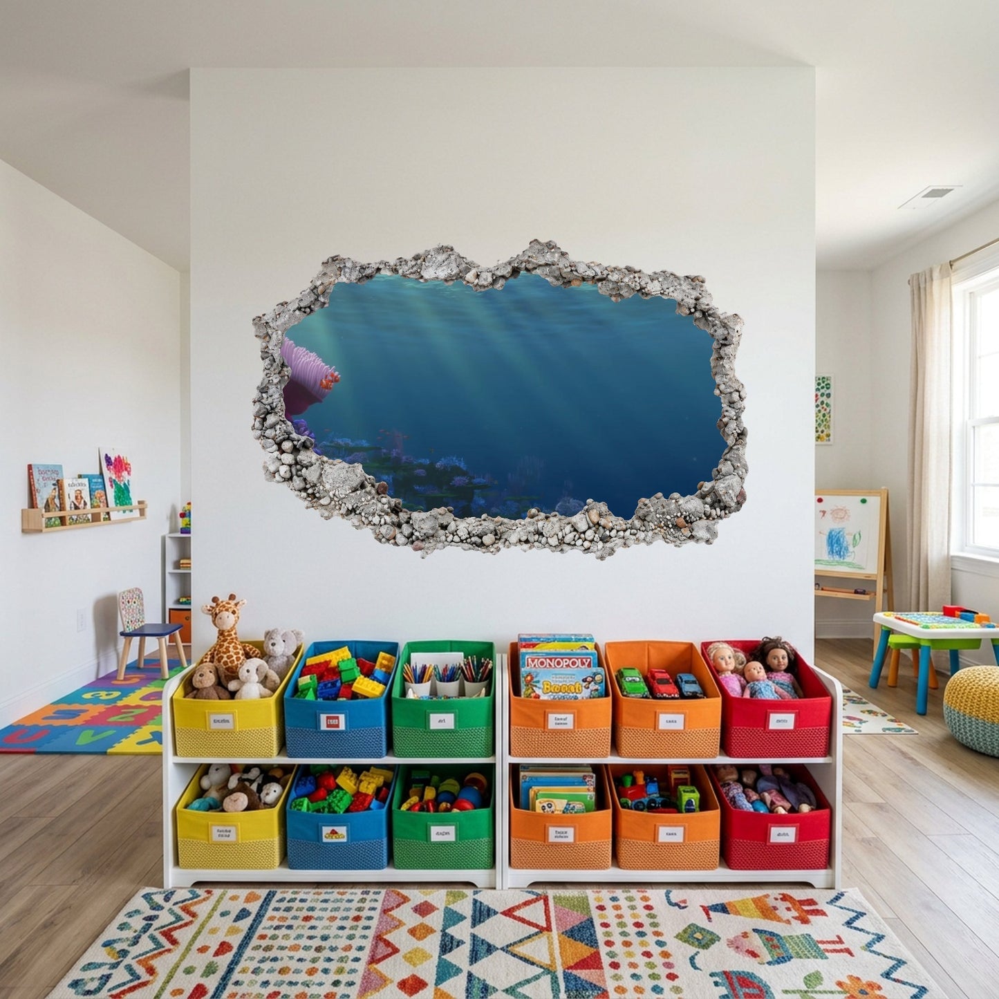 Nemo and Dory Disney Pixar Bedroom Decor Vinyl Mural 169