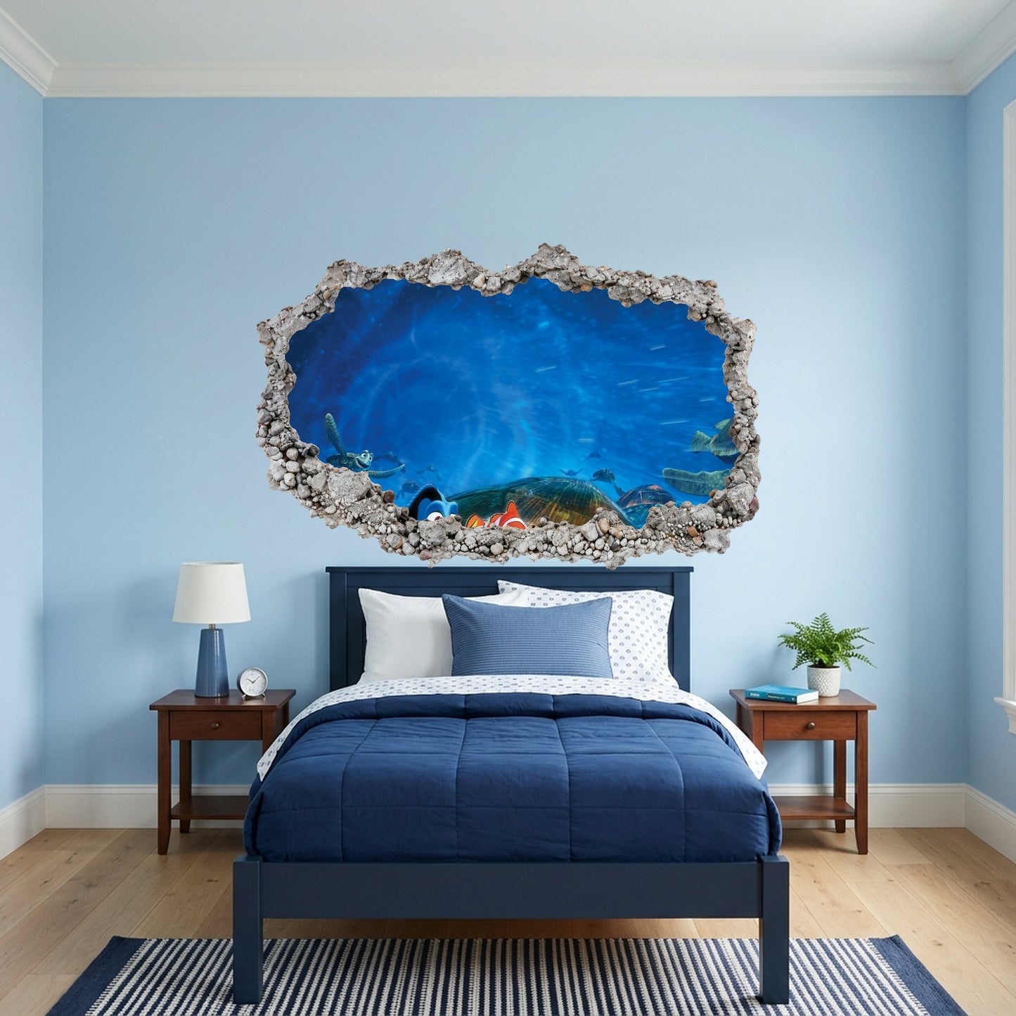 Nemo and Dory Disney Pixar Nursery Wall Art Playroom Art Decal 168