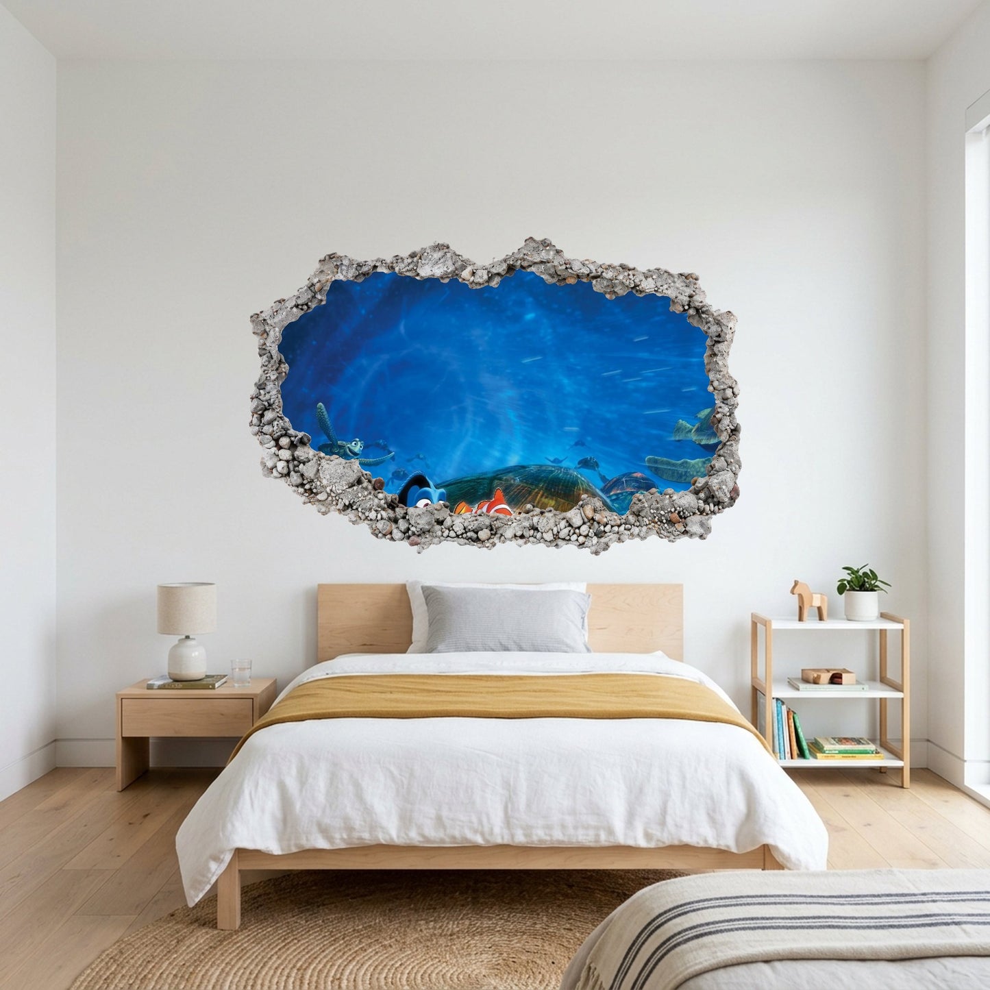 Nemo and Dory Disney Pixar Nursery Wall Art Playroom Art Decal 168