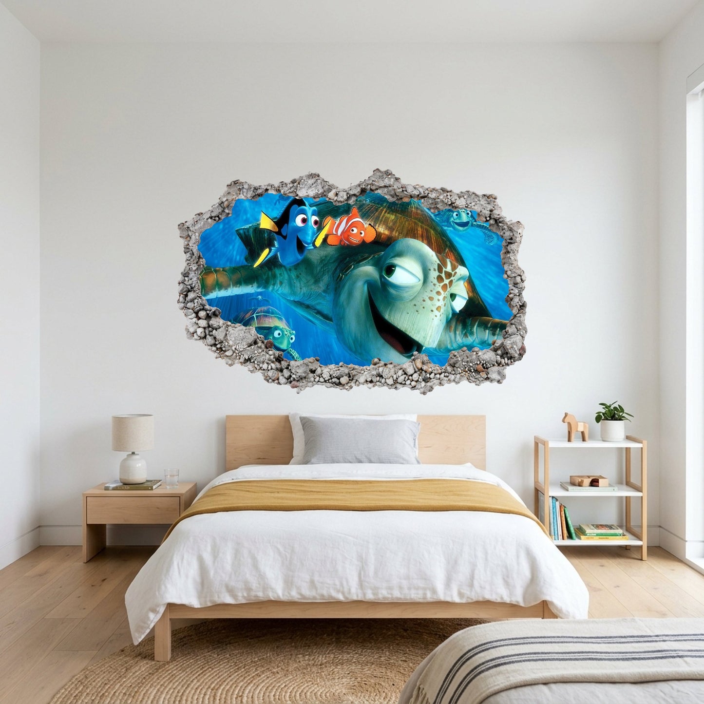 Nemo and Dory Disney Pixar Playroom Art Decal Bedroom Decor 162