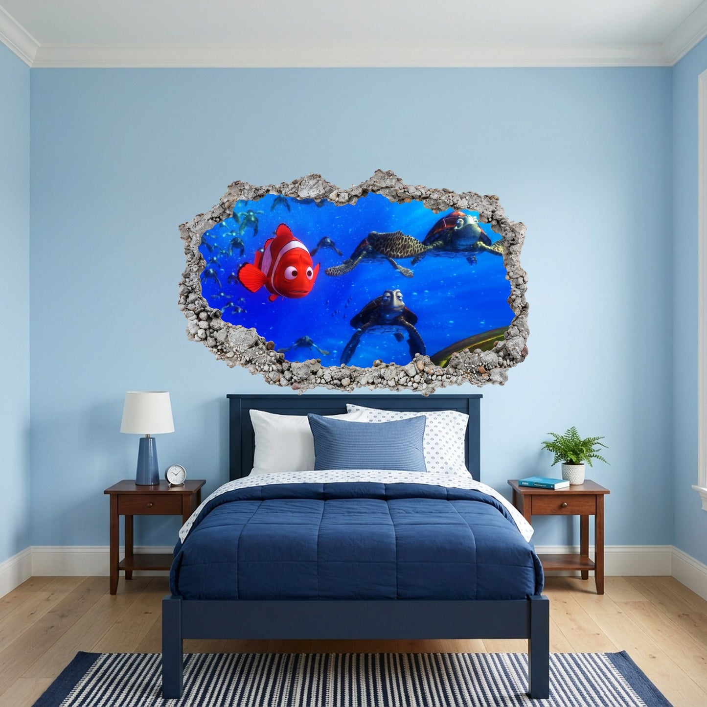 Nemo and Dory Disney Pixar Playroom Art Decal Bedroom Decor 163