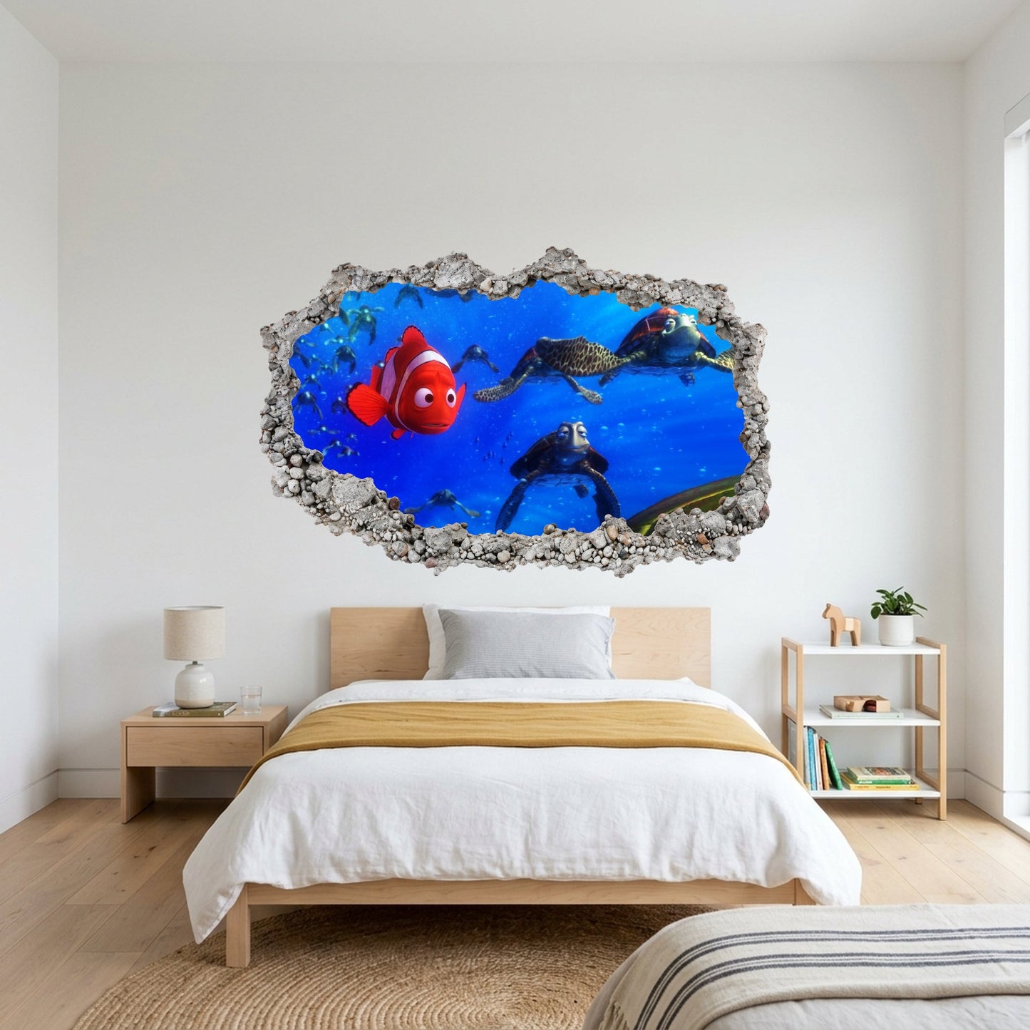 Nemo and Dory Disney Pixar Playroom Art Decal Bedroom Decor 163