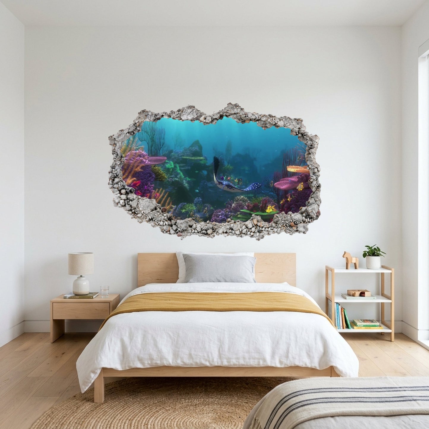 Nemo and Dory Disney Pixar Vinyl Mural 3D Effect Sticker 173