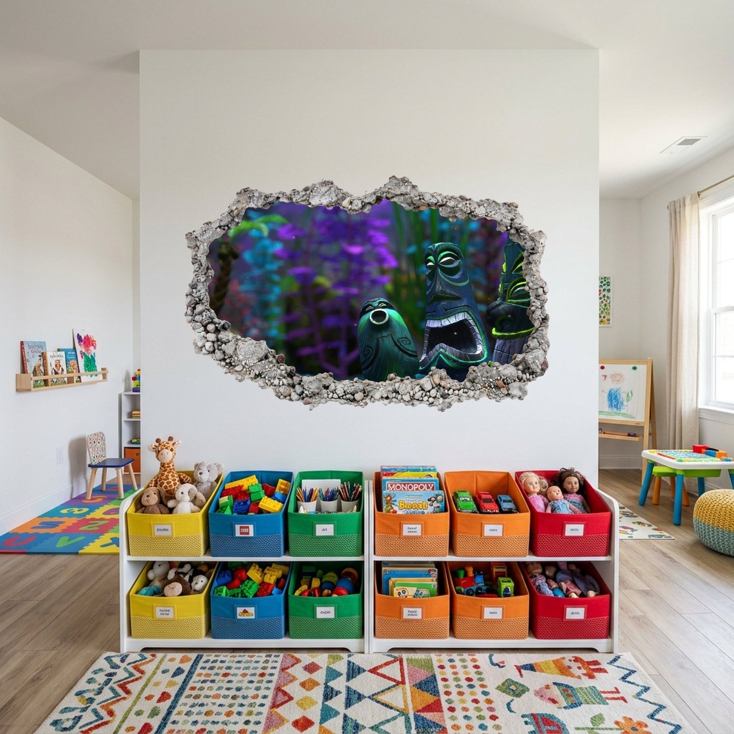 Nemo and Dory Disney Pixar Wall Art Sticker 3D Effect Sticker 185
