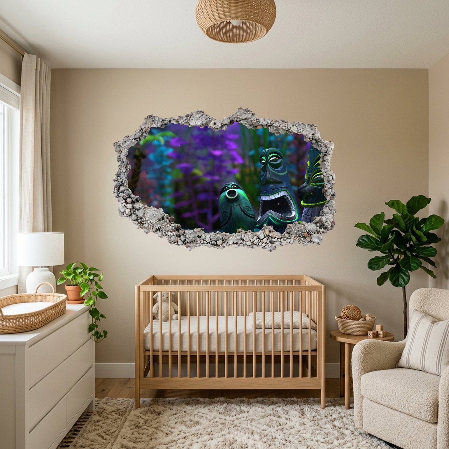 Nemo and Dory Disney Pixar Wall Art Sticker 3D Effect Sticker 185