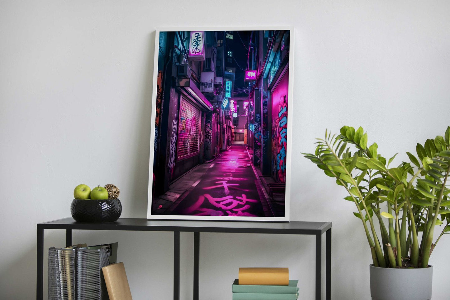 Neon Tokyo Nights Asian Style Poster | Wall A rt for Home & Office | High-Quality Print - High-Quality Visual Display