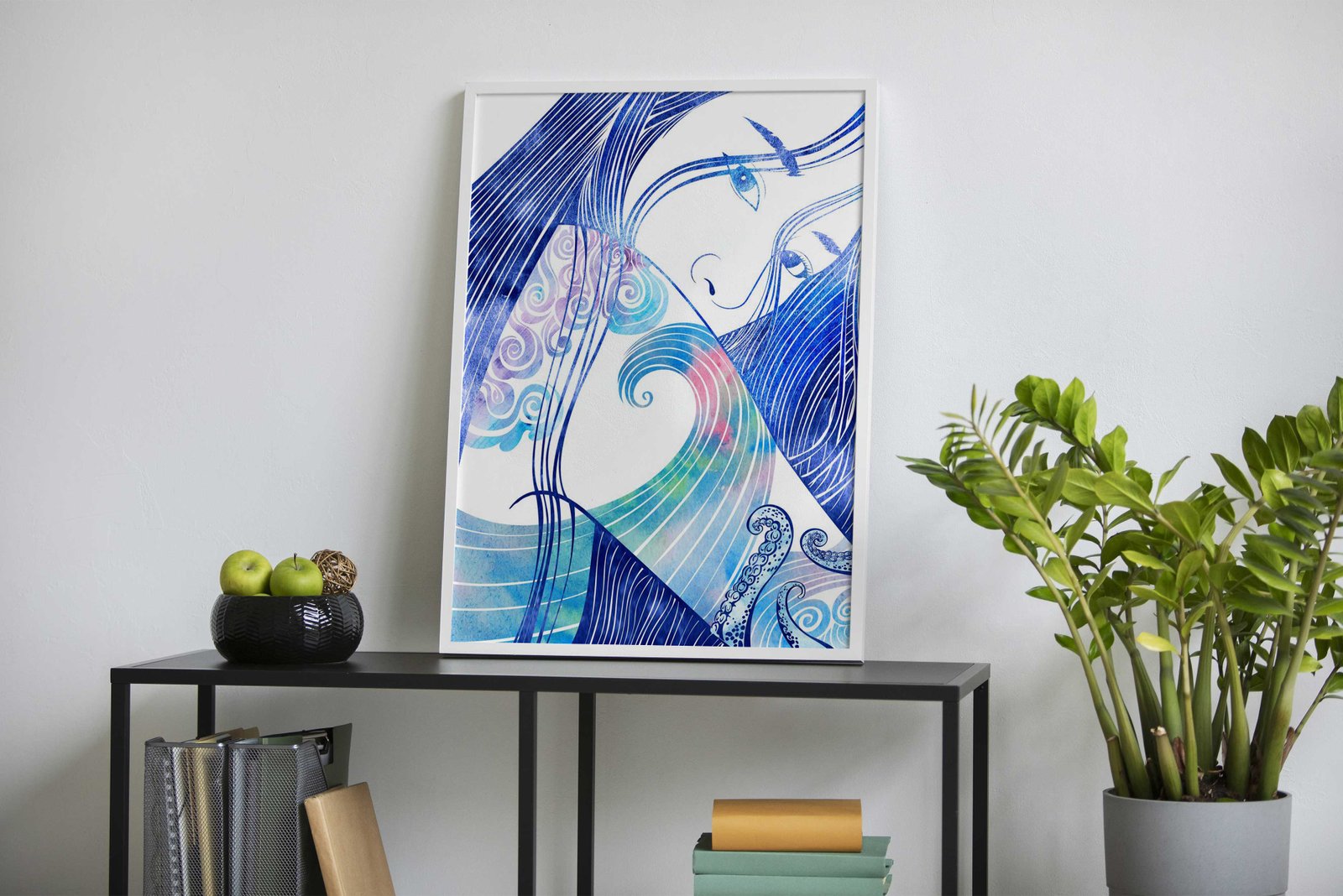 Nereid CLXXII Asian Style Poster | Wall Art for  Home & Office | High-Quality Print - High-Quality Visual Display