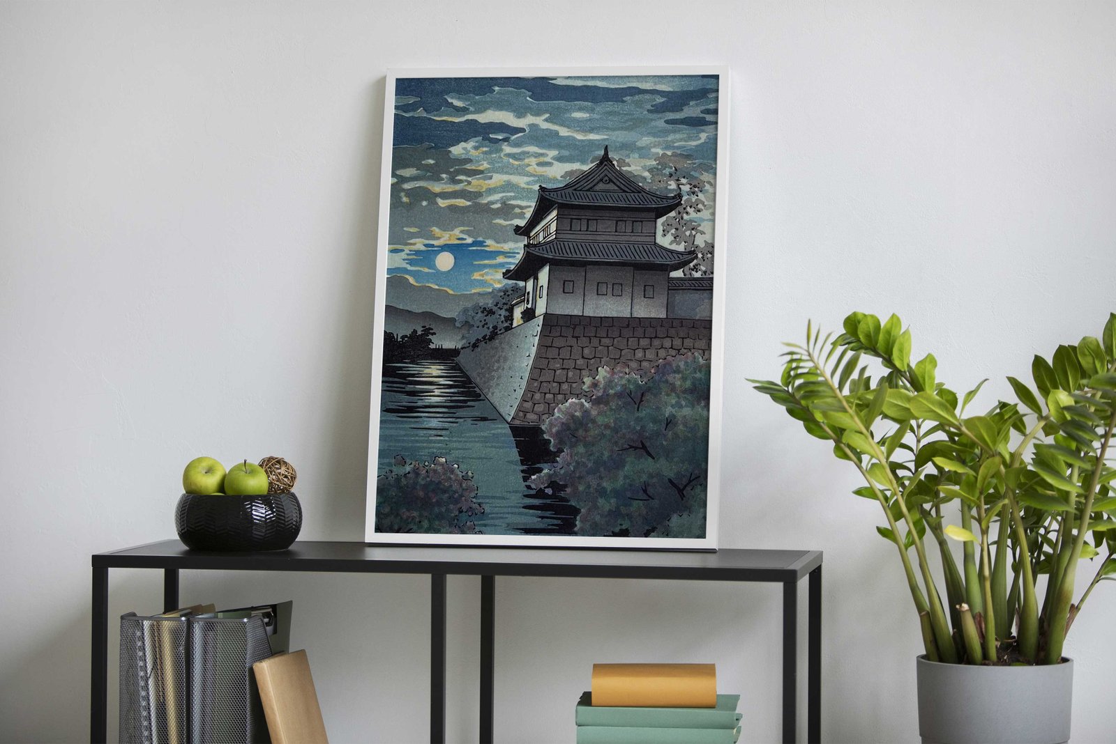 Nijo Castle at Kyoto Asian Style Poster | Wall A rt for Home & Office | High-Quality Print - High-Quality Premium Wall Art Decor Sticker