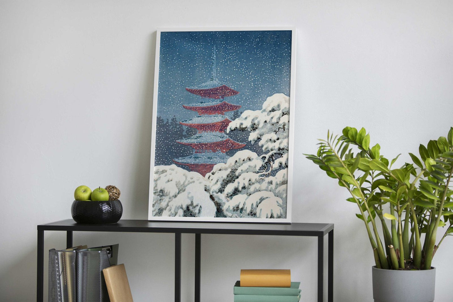Nikko Five Storied Pagoda Asian Style Poster |  Wall Art for Home & Office | High-Quality Print - High-Quality Premium Wall Art Decor Sticker