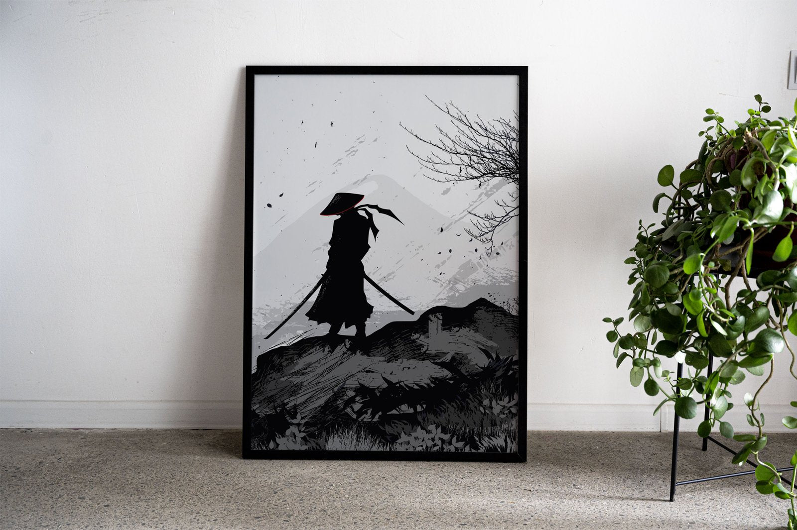 Ninja Kamui ukiyo e Asian Style Poster | Wall A rt for Home & Office | High-Quality Print - High-Quality Premium Wall Art Decor Sticker