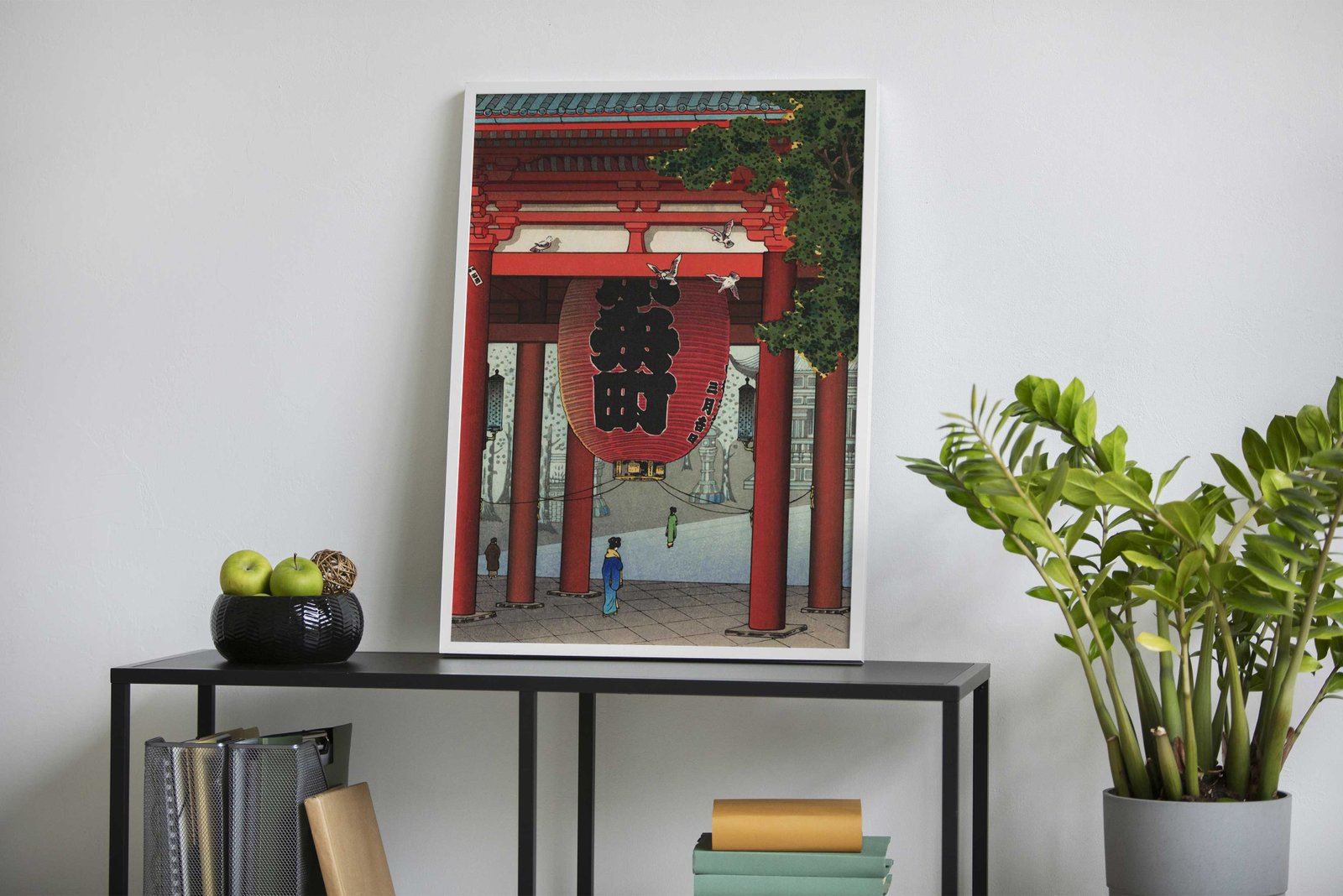 Nio Gate at Asakusa Temple Asian Style Poste r | Wall Art for Home & Office | High-Quality Print - High-Quality Premium Wall Art Decor Sticker
