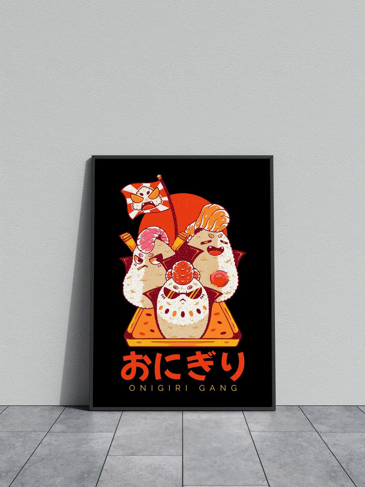 onigiri Asian Style Poster | Wall Art for Home &  Office | High-Quality Print