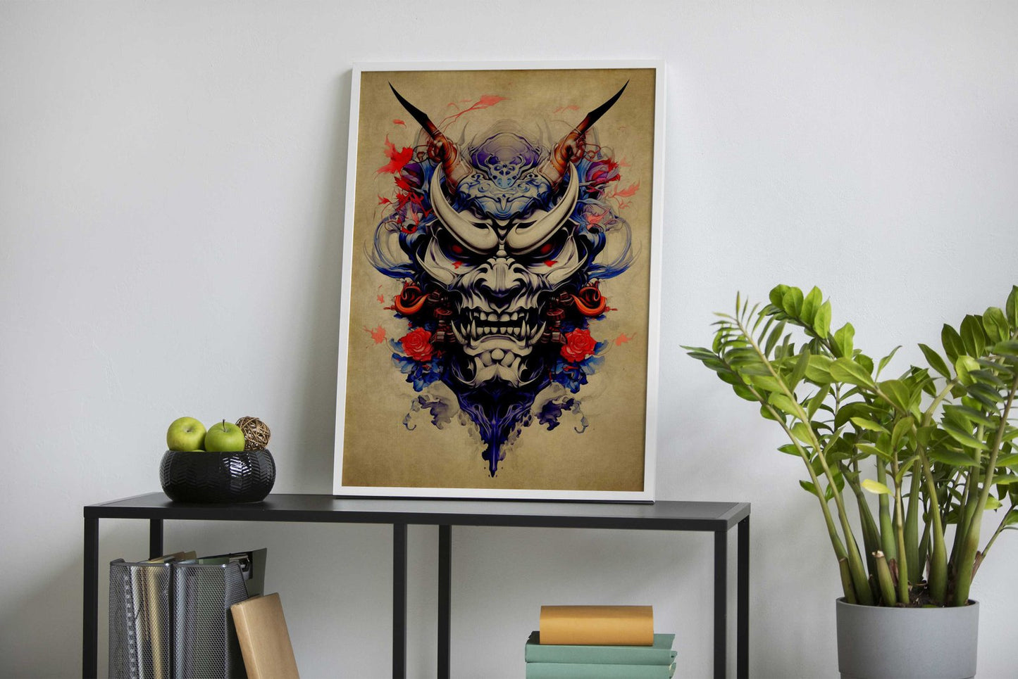 Oni Samurai No11 Asian Style Poster | Wall Art  for Home & Office | High-Quality Print