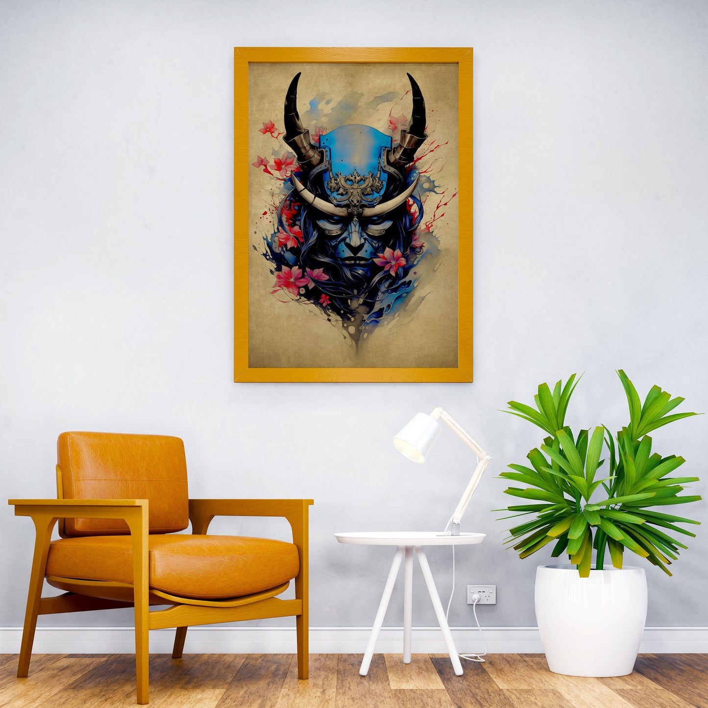Oni Samurai No6 Asian Style Poster | Wall Art f or Home & Office | High-Quality Print