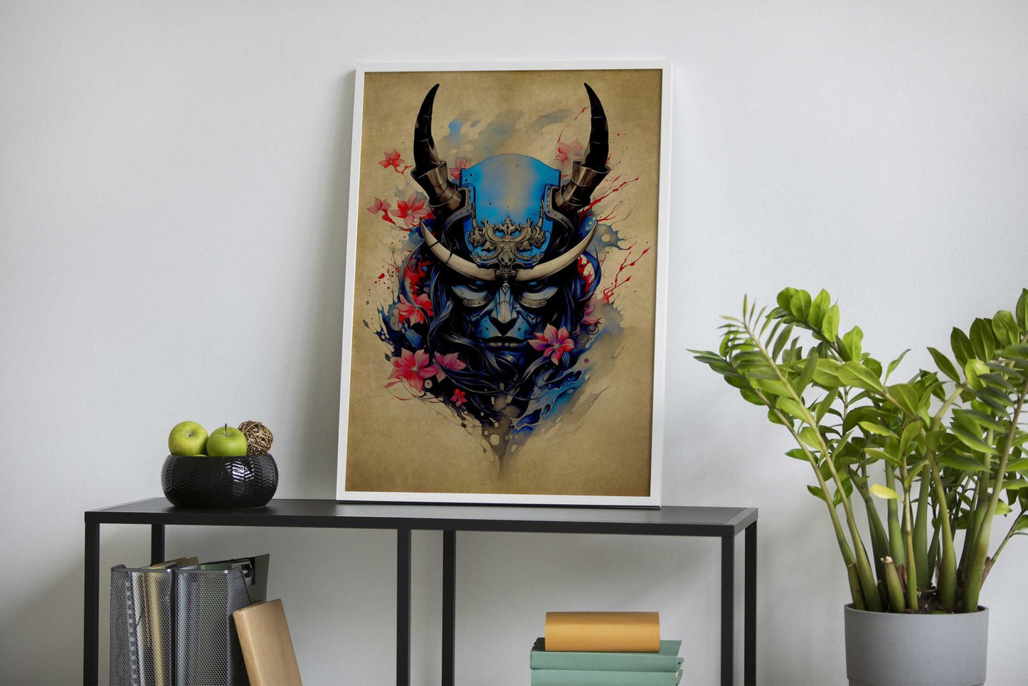 Oni Samurai No6 Asian Style Poster | Wall Art f or Home & Office | High-Quality Print