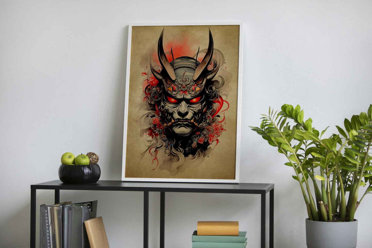 Oni Samurai No7 Asian Style Poster | Wall Art f or Home & Office | High-Quality Print