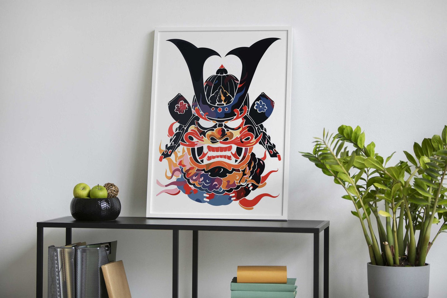 oni samurai Asian Style Poster | Wall Art for Ho me & Office | High-Quality Print