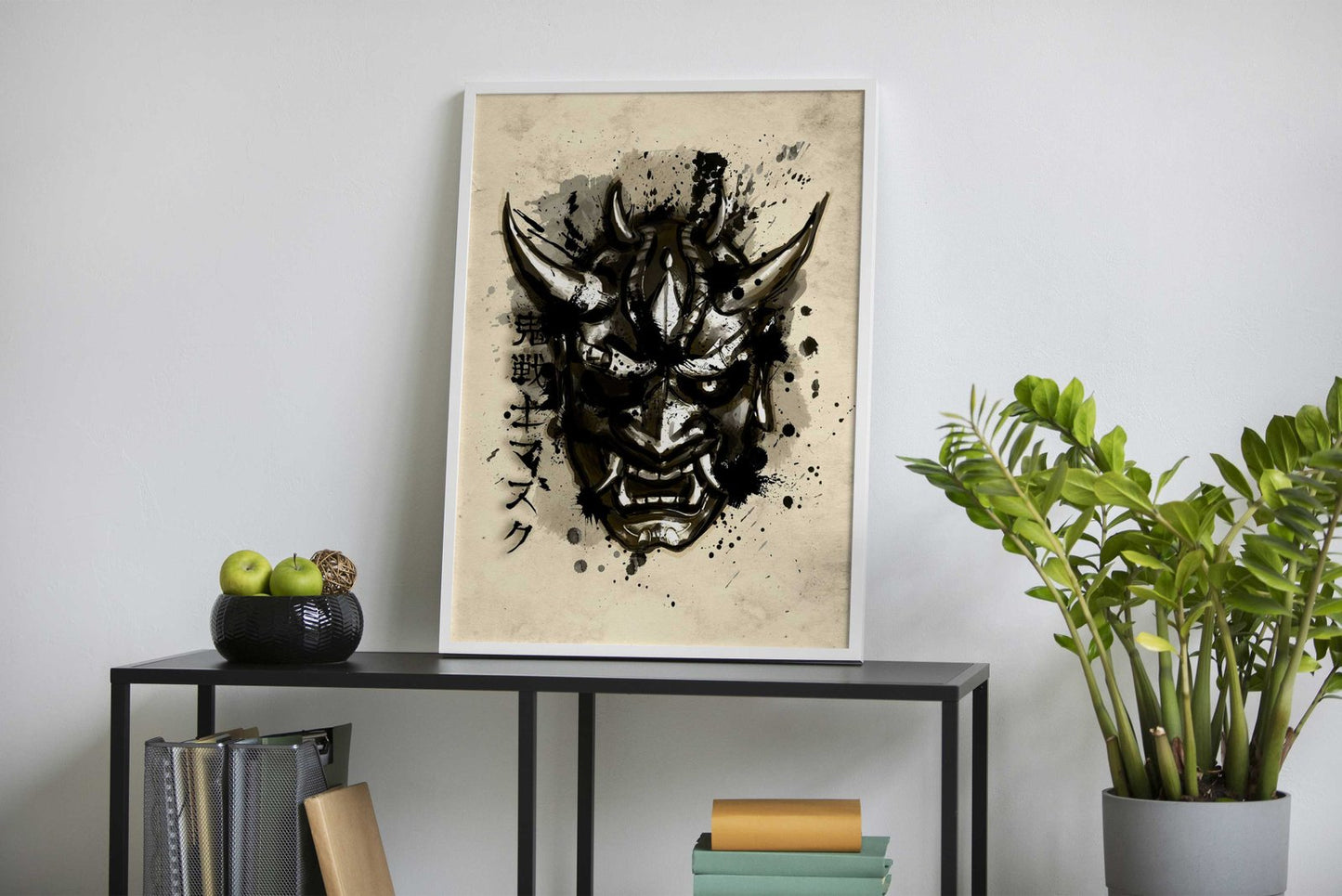 Oni warrior Asian Style Poster | Wall Art for Ho me & Office | High-Quality Print