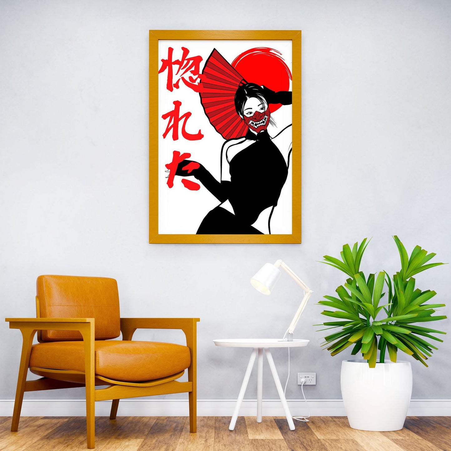 Oni woman Asian Style Poster | Wall Art for Ho me & Office | High-Quality Print