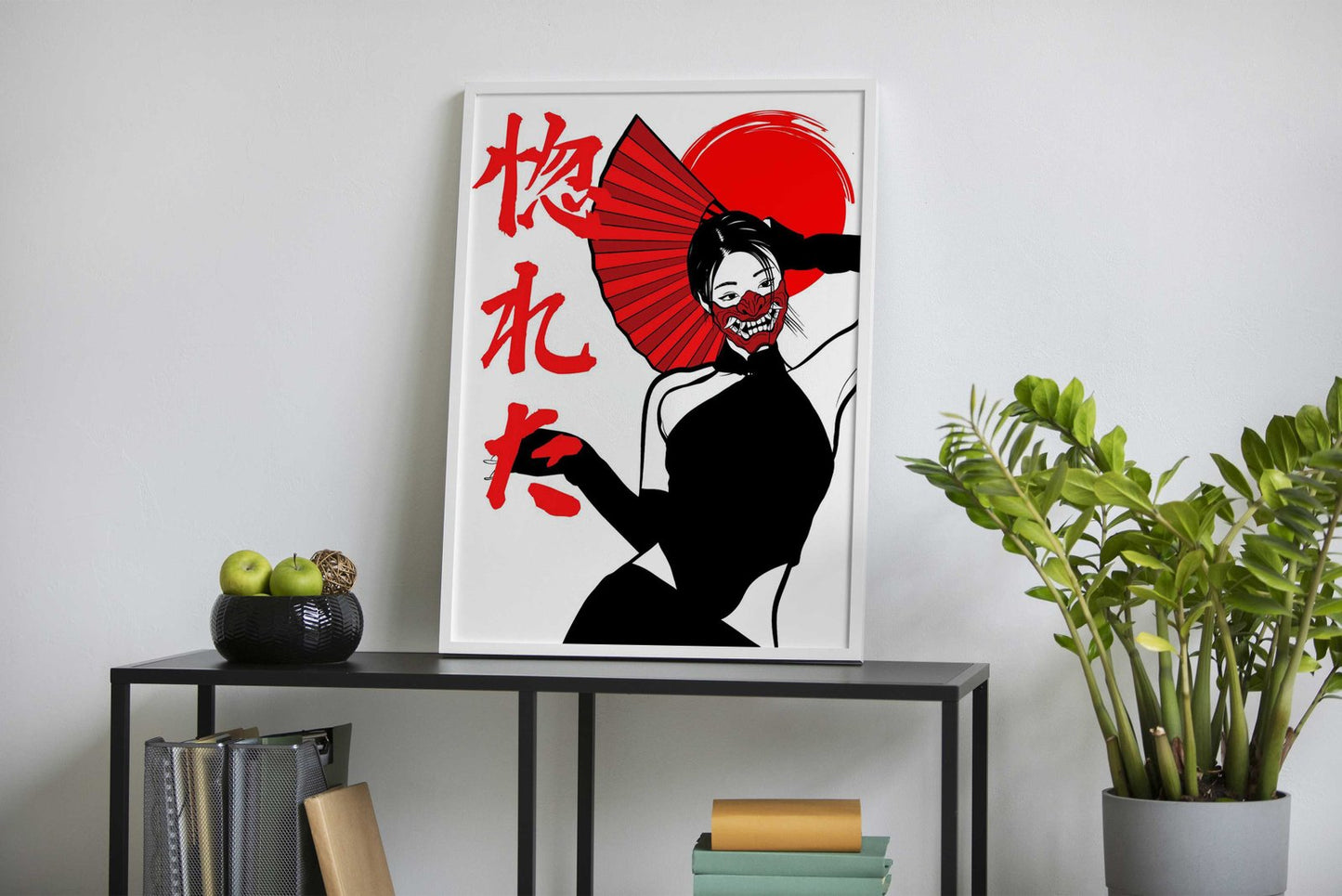 Oni woman Asian Style Poster | Wall Art for Ho me & Office | High-Quality Print