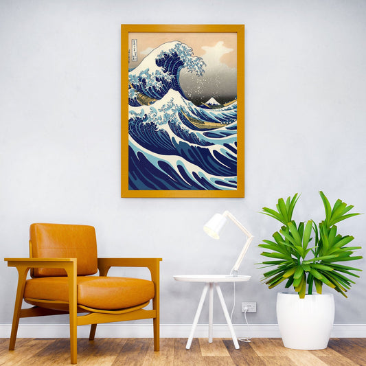 Original full great wave Asian Style Poster | Wa ll Art for Home & Office | High-Quality Print
