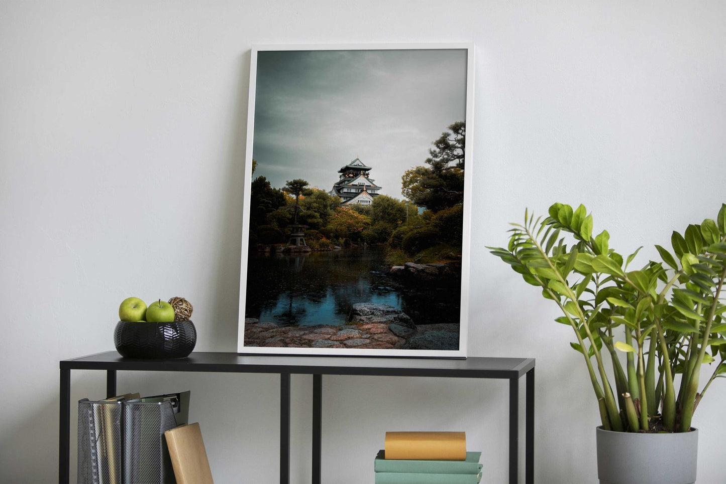 Osaka Castle, Japan Asian Style Poster | Wall  Art for Home & Office | High-Quality Print