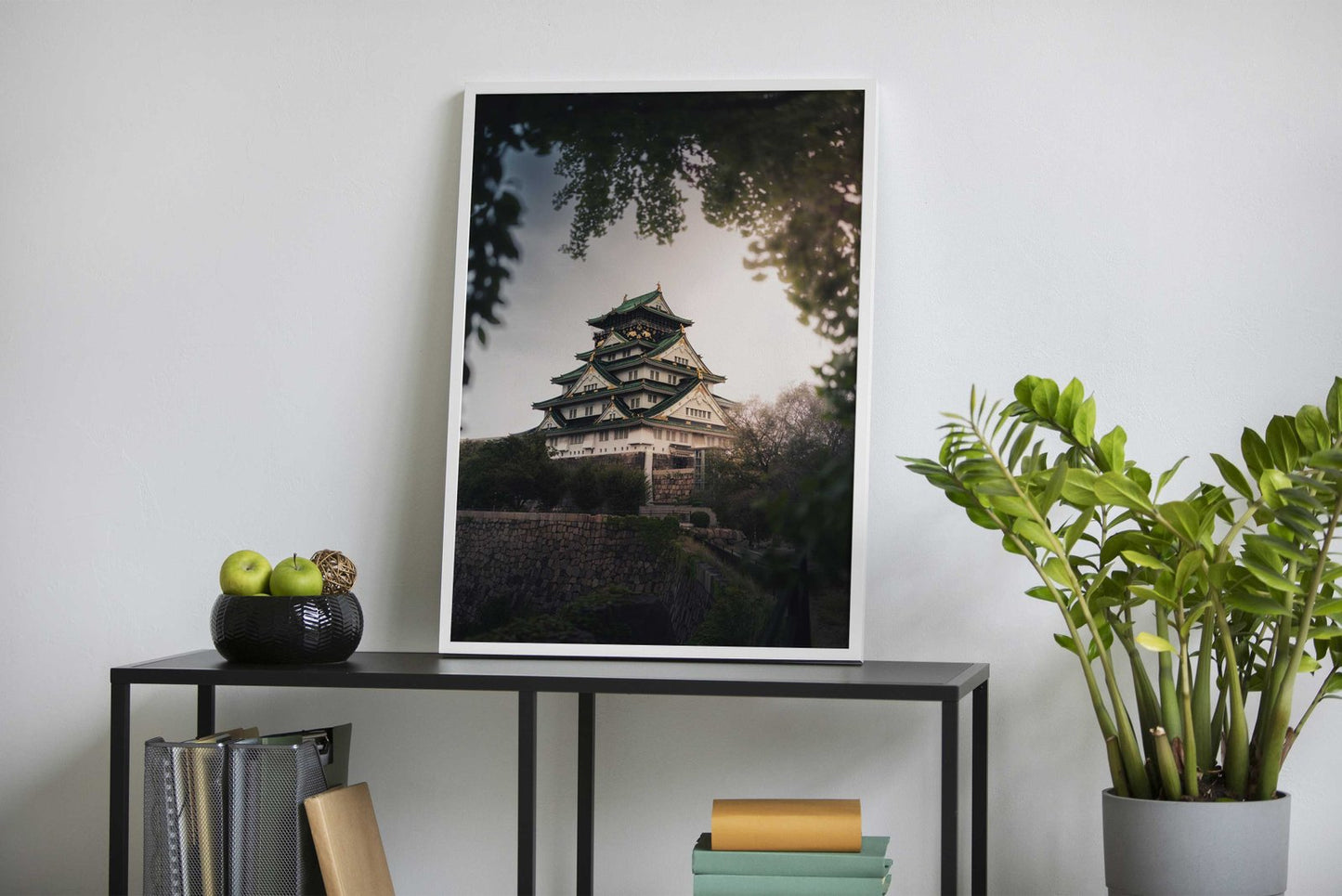 Osaka Castle Asian Style Poster | Wall Art for  Home & Office | High-Quality Print