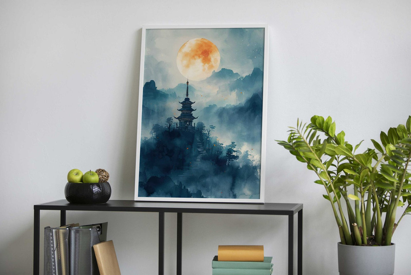 Pagoda Japan Nature Asian Style Poster | Wall  Art for Home & Office | High-Quality Print