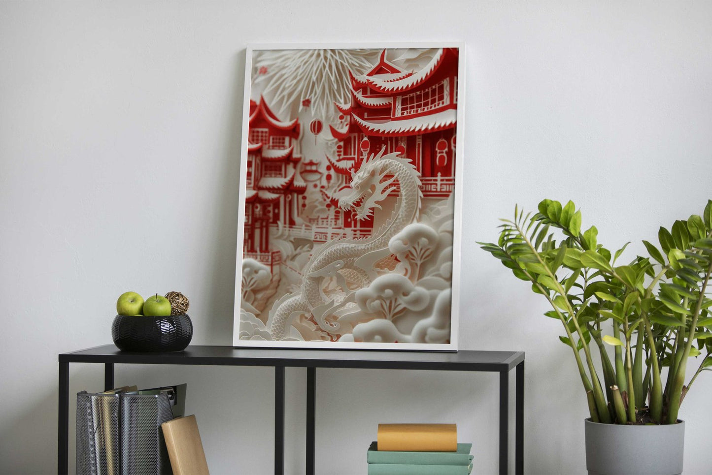Pagoda Serenity Asian Style Poster | Wall Art f or Home & Office | High-Quality Print